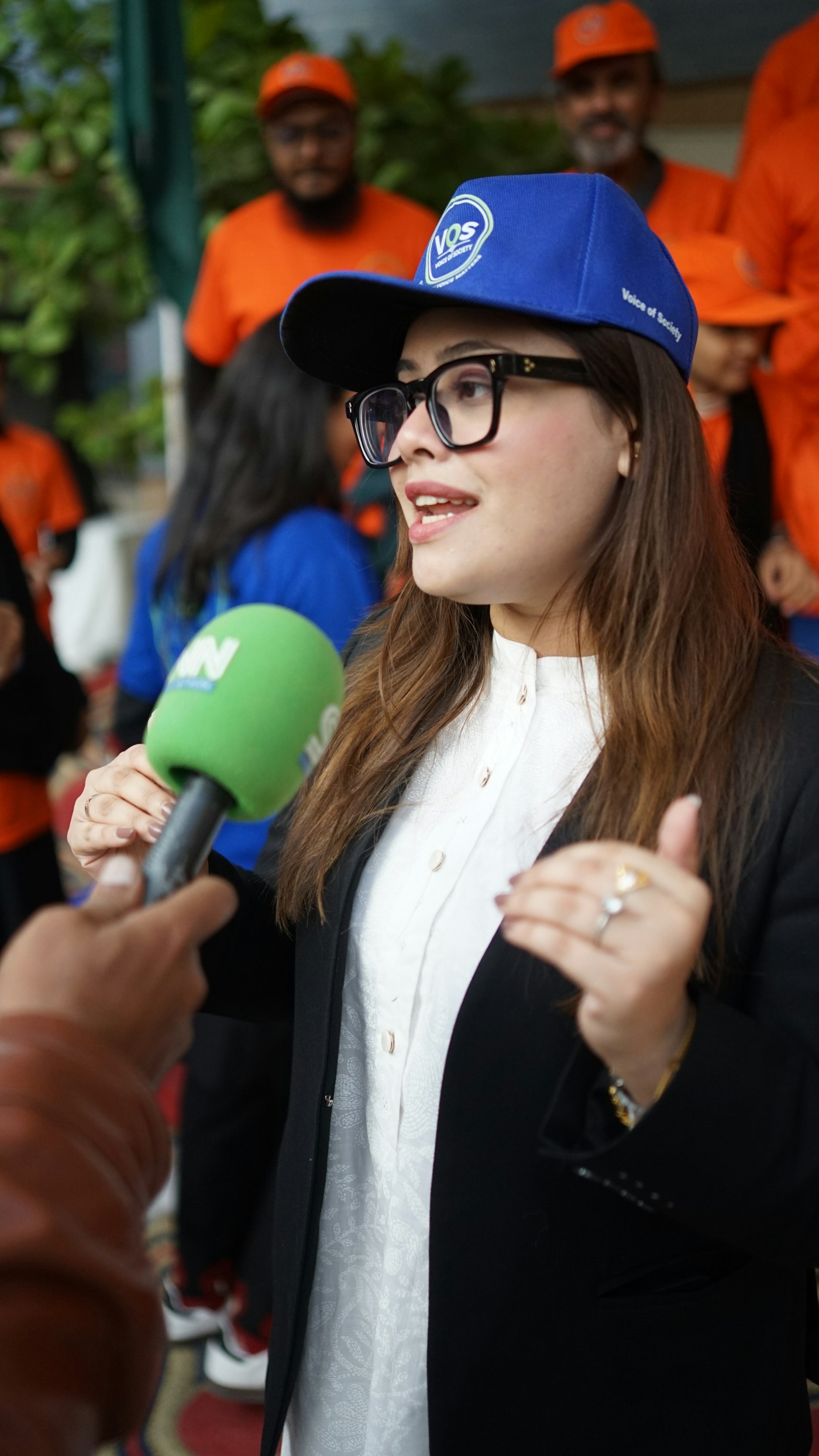 Nastop pred kamero